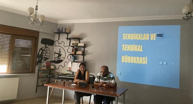 Gebze’de İşçi Okulu’nun ikinci dersi